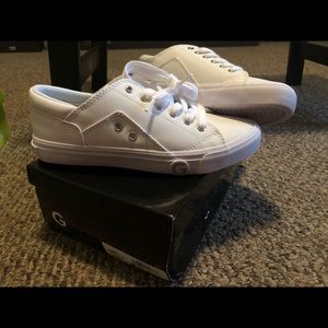 Guess shoes all white brand new in box!